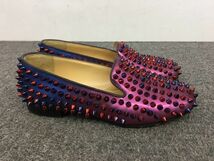 S680-T347650-65 CHRISTIAN LOUBOUTIN クリスチャンルブタン スタッズ シューズ パンプス サイズ34 1/2 靴 ⑤_画像1