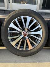 ホイール　ニッサン nissan 16×6j 45 16インチ　pcd 5×114.3 5穴　タイヤ　195/65r16 Michelin 4本セット_画像3