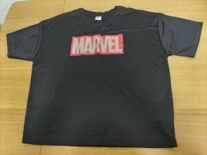 マーベルTシャツ ラメロゴ MARVEL