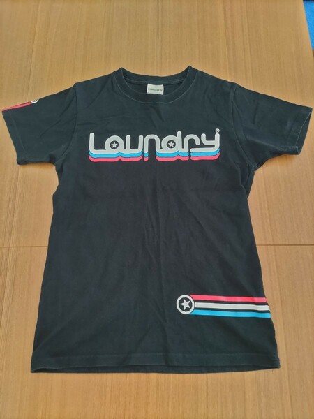 ランドリーTシャツ 星 バックビッグスター LAUNDRY