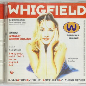 ウィッグフィールド ”WHIGFIELD” WHIGFIELD Sannie FRCD 7 輸入盤中古CD