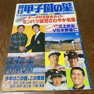 輝け甲子園の星 1984年NO.1 第56回選抜高校野球展望号　　PL学園 清原和博　桑田真澄