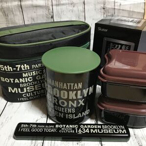 SALE新品★ブルックリン 保温ジャー付ランチボックス 1120ml
