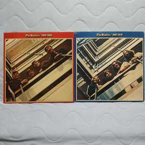 ロック生誕 The Beatles/ザ・ビートルズ ロックの歴史レコード【赤盤1962-1966 青盤1967-1970】