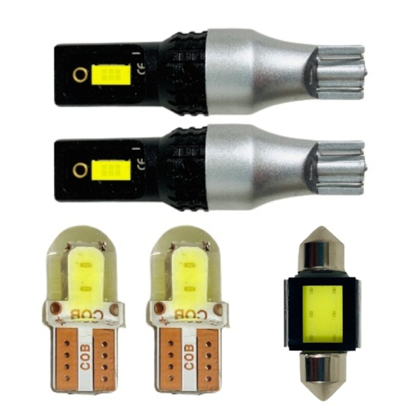 J200/210G ビーゴ LED ルームランプ ウェッジ球セット T10 COB 全面発光 バックランプ 車内灯 リバースランプ