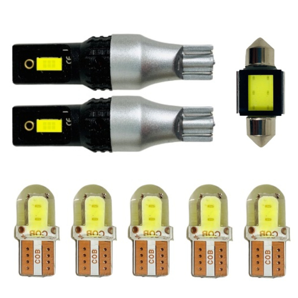 LA100/110F ステラ 後期 LED ルームランプ ウェッジ球セット T10 COB 全面発光 バックランプ 車内灯 リバースランプ