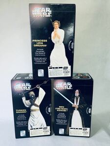 90年代Polydata製STAR WARS 1/6scale 塗装済ソフビキット未開封品3種まとめて／Pre-painted Vinyl Model Kit