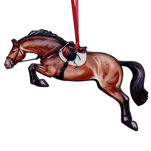  Jean pin g hose acrylic fiber charm decoration ornament mascot horse riding horsemanship 