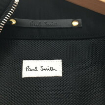 未使用Paul Smith メンズ ベスト ダブルジッパー ブラック 表記サイズ：M [jgg]_画像3