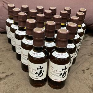 サントリーシングルモルトウイスキー 山崎 180ml(ミニボトル)20本セット