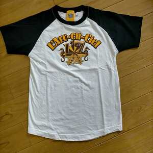 L’7 L’Arc～en～ciel 半袖Tシャツ サイズＳ ホワイト×ブラック 2008 ツアー ライブTシャツ 美品 送料無料