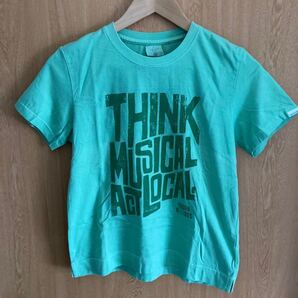 タワーレコード Tシャツ オーガニックコットン 黄緑 Sサイズ 半袖Tシャツ