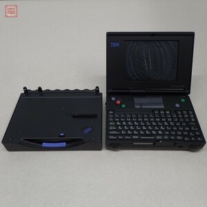 IBM PalmTop PC 110 本体 （2431-YDW）ポートリプリケーター付 ウルトラマンPC 液晶不良 ジャンク パーツ取りにどうぞ 1円〜【10
