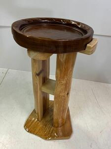 Art hand Auction Blumenstand, Produktständer aus Holz, Obststand, Beistelltisch Nr.342, Handgefertigte Artikel, Innere, Verschiedene Waren, Ornament, Objekt