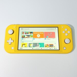 【Switch Lite】スイッチライト イエロー 本体のみ 2019年製