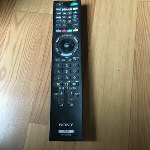 【家電】 SONY ソニー リモコン テレビ RM-JD024 赤外線発光確認済み 液漏れ跡有り ジャンクにて ソニーテレビリモコン ソニーリモコン