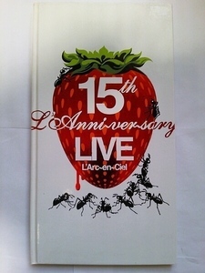 【パンフレット】 L'Arc～en～Ciel 15th Anniversary LIVE ツアーパンフ