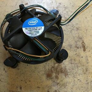 [PC peripherals ] desk top personal computer CPU cooler,air conditioner intel E97378-001 single unit therefore operation not yet verification CPU cooler,air conditioner Intel Intel