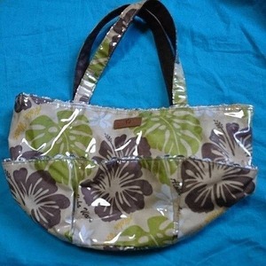 [ attire ] ALOHA WAVEaro is wave handbag tote bag handbag bag bag green 