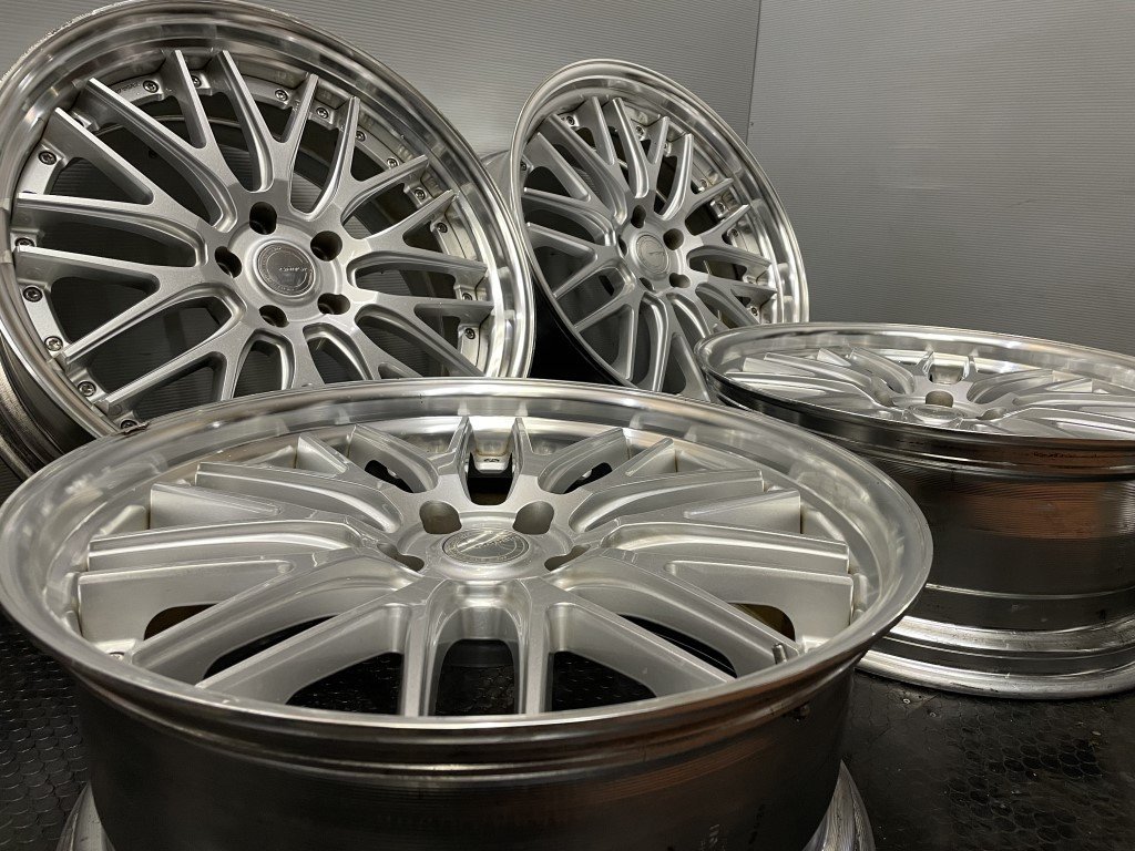 WORK Gnosis GR4-SR ワーク グノーシス 社外ホイール 21インチ 4本 9J5HPCD120+18 レクサス BMW (VHK353KS)