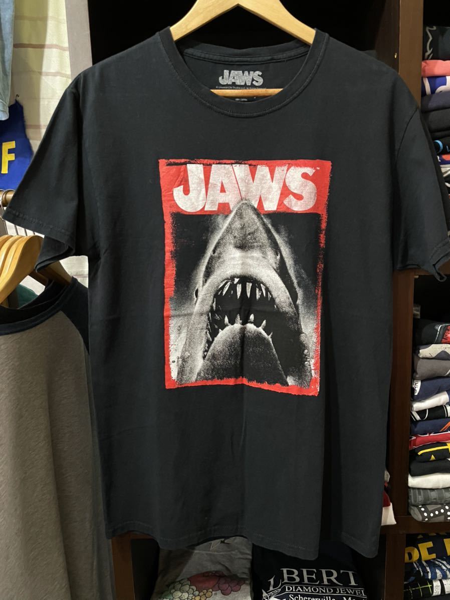 希少 90s ジョーズ JAWS Tシャツ ユニバーサルスタジオ ビンテージ-