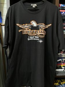 ★USA古着　鷹　鷲　eagle バックプリント　トビー・キース　Ｔシャツ 黒　BLACK TOBY KEITH 2XL 大きいサイズ