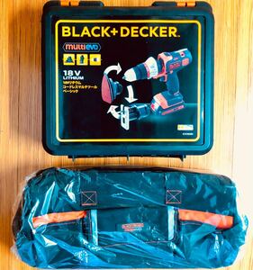 ブラックアンドデッカー(black+decker) マルチツール ベーシック 18V EVO183B1 ツールバック