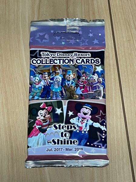 東京ディズニーシー　ステップ・トゥ・シャイン　コレクションカード 