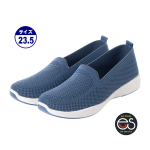 * new goods * popular *[22539-NAVY-23.5] lady's pumps flat shoes fly knitted Fit feeling eminent! light weight & ventilation &. bending .!
