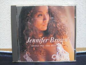 【 Jennifer Brown ジェニファーブラウン / Giving You The Best 】 輸入盤 12センチ CD アルバム 【 廃盤 希少 レア盤 】