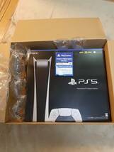 6/28購入 最新軽量化版 CFI-1100B PlayStation5 デジタルエディション PS5 本体 新品 未開封 未使用 プレイステーション 新型 改良版_画像1
