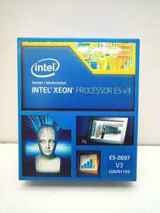 ②新品　未開封未使用品　Intel インテル　XEON PROCESSOR E5 v3 E5-2697　V3 LGA2011V3 PCパーツ　CPU 自作PC　マイニング　