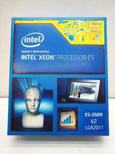④新品　未開封未使用品　intelインテル　XEON PROCESSOR E5 E5-2609 V2 LGA2011 PC 自作PC　CPU マイニング　