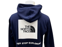 【最終処分価格】THE NORTH FACE ノースフェイス バックスクエアロゴフーディー/Lサイズ 新品_画像5