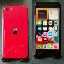 iPhoneSE2【iPhone SE2】【256GB】【Apple SIMフリー】【新品バッテリー容量100％】【2020年4月製・希少256GB】【人気SE2 Product RED】_画像1