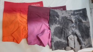 ワコールBROS(ブロス) ボクサーパンツ PANTS HOLIC S~LLサイズ (68-104cm) 各1枚計3枚