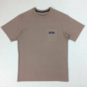 Patagonia パタゴニア Tシャツ 胸ポケット XSサイズ レギュラーフィット 半袖 あずき色