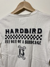 ☆THE FLAT HEAD ザフラットヘッド HARD BIRD ハードバード Vネック 半袖Tシャツ 36 白 ホワイト ポケT ポケット 市松模様 _画像5