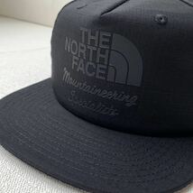 新品正規 ノースフェイス THE NORTH FACE ロゴ 5パネル ボールキャップ Plaskett Ballcap メンズ 帽子 ベースボールキャップ US企画 黒_画像2