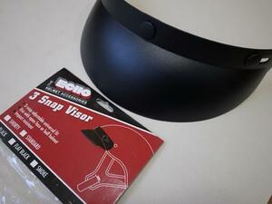 Echo エコー 3 Snap Visor スリースナップバイザー Standard スタンダード Flat Black フラットブラック