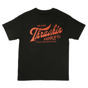 T/C Thrashin Supply スラッシンサプライ Quality Shit Tee クオリティシット Tシャツ Black ブラック Mサイズ