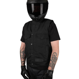 T/C Thrashin Supply スラッシンサプライ Nightrider Riding Vest ナイトライダー ライディングベスト Sサイズ