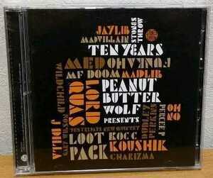 Peanut Butter Wolf / Stones Throw Ten Years　ピーナッツ・バター・ウルフ Madvillain MF Doom Madlib J Dilla