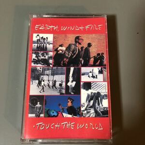  earth * Wind & fire -touch the world Southeast Asia record cassette tape ^