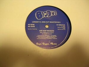 ●HIP HOP RAP 12”●LONGSY D. AND CUT MASTER M.C. / HIP HOP REGGAE