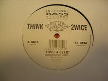 ●R&B UK SOUL 12inch●THINK 2WICE / LOVE 4 EVER_画像1