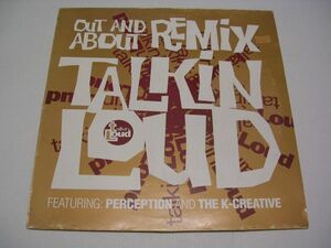 ●ACID JAZZ UK SOUL 12inch●Perception And The K-Creative / Out And About Remix