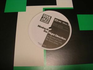 ●ACID JAZZ UK SOUL 12inch●MOVING IN THE RIGHT DIRECTION / BE SORRY