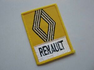  Vintage RENAULT Renault racing F1 badge / automobile four Mira maintenance emblem 16