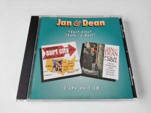 【2in1希少盤】Jan & Dean / Surf City/Folk'n Roll CD ONEWAY RECORDS S21-18685 2アルバムカップリング+ボーナストラック,96年リイシュー